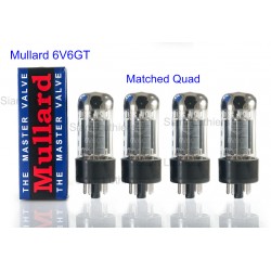Mullard 6V6GT Matched Quad
